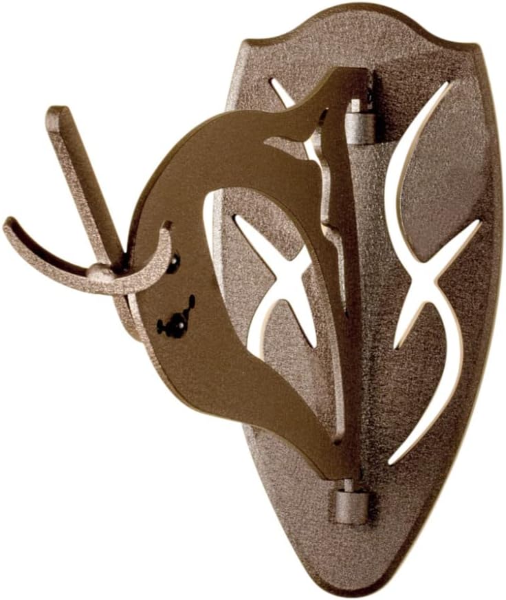 Skull Hooker Big Hooker European Trophy Mount – Perfect Kit for Hanging and Mounting Taxidermy Elk, Moose, & Caribou Antlers Skulls for Display – Robust Brown