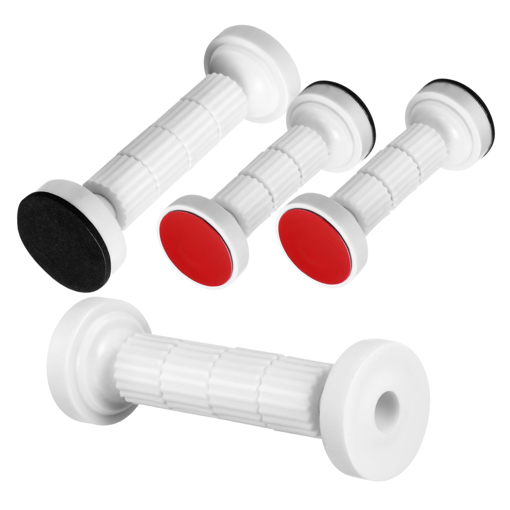 Support de tête de lit réglable en métal blanc pour bloquer et fixer le sommier