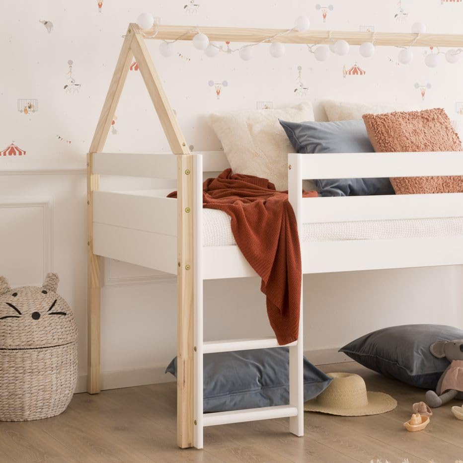Twin-House-Bed-WhiteNatural-Craft-a-Dreamy-Sanctuary-for-Your-Kids-ensuring-Peaceful-Nights-and-Magical-Mornings Twin House Bed WhiteNatural Craft a Dreamy Sanctuary for Your Kids ensuring Peaceful Nights and Magical Mornings