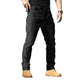 Tactical Cargo Pants for Men Construction Breathable Work Pants Lightweight Waterproof Hiking Pant Relaxed Fit Ripstop Pant