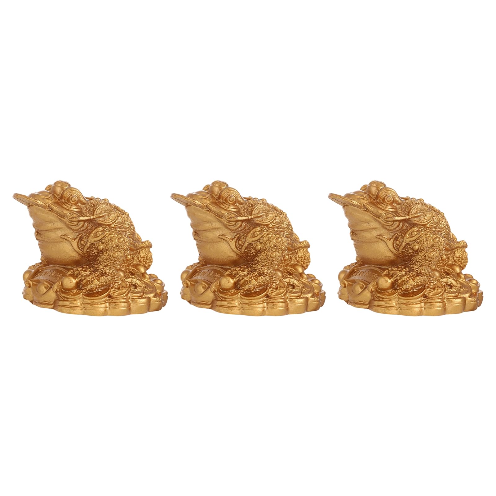 Zbiianxer A 3 Pack Chinese Zodiacs Resin Horse Model Sculpture Uspiciously New Year Festivals Embodying Fortunes Success Zodiacs Horse Sculpture