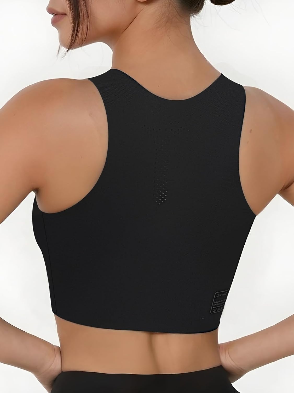 Chest Binder for Women,FTM Binder Bra,Seamless Swim Binder,Comfort Breathable Transgender Breast Binder Large Breast
