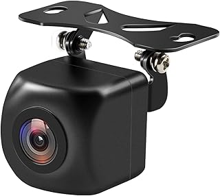 Backup Camera, HD Waterproof Ip69K Backup/Front View Camera, Rear View Camera 720P HD Star Light Night Vision and 140°All-Round View, Reverse Camera Systems for Cars, Trucks, RV, SUV,Van (Black)