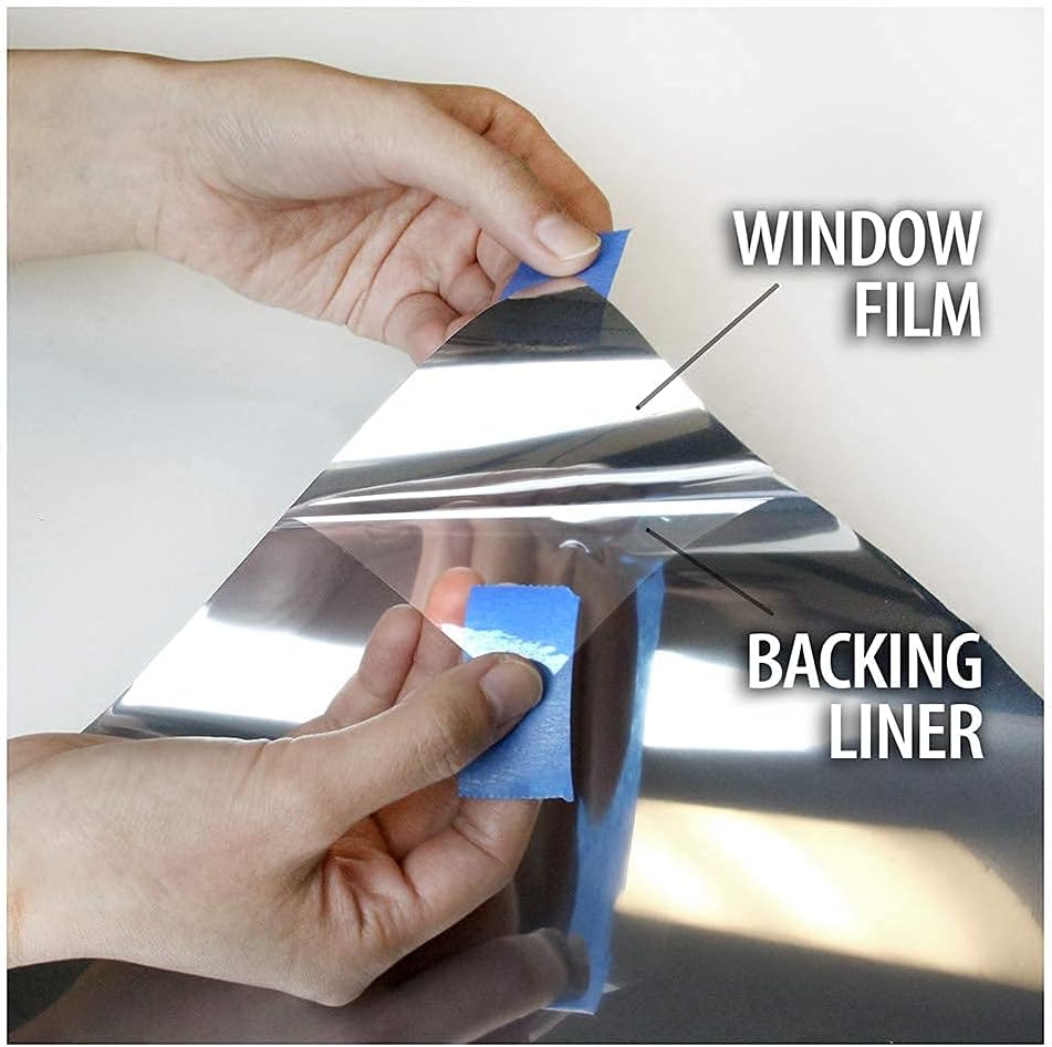 BDF S35 Window Film High Heat Rejection Reflective Silver 35 (Medium) - 36in X 12ft