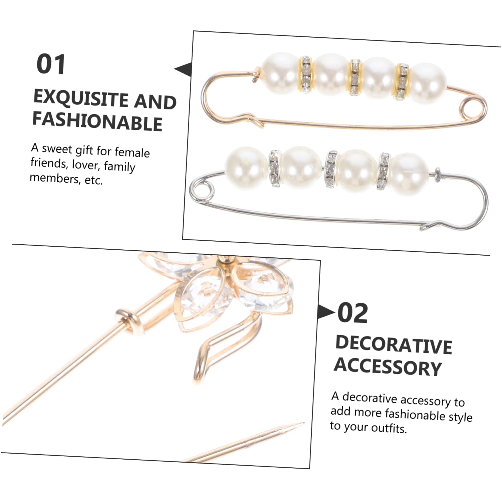5 Sätze Taillennadel Schalclip Broschennadeln Zum Basteln Emaille Anstecknadel Gürtelschlaufen Für Hosen Schalnadel Schalring Anziehkette Splintstifte Spanner 12 Stück * 5