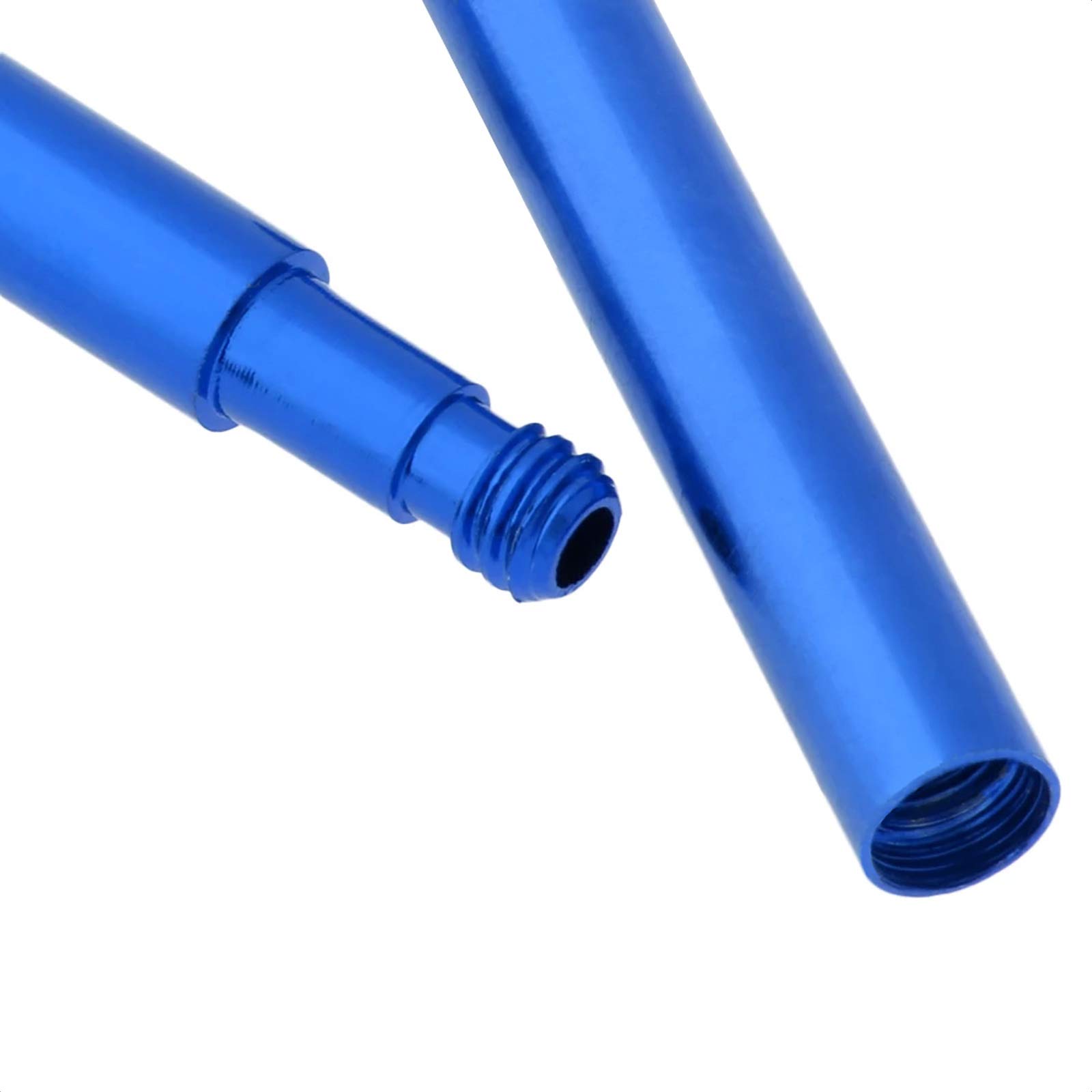 Rallonge Valve Presta Vélo QITERSTAR - Lot De 2, 60 Mm, Alliage Alu - Noir, Compatible Tous Vélos
