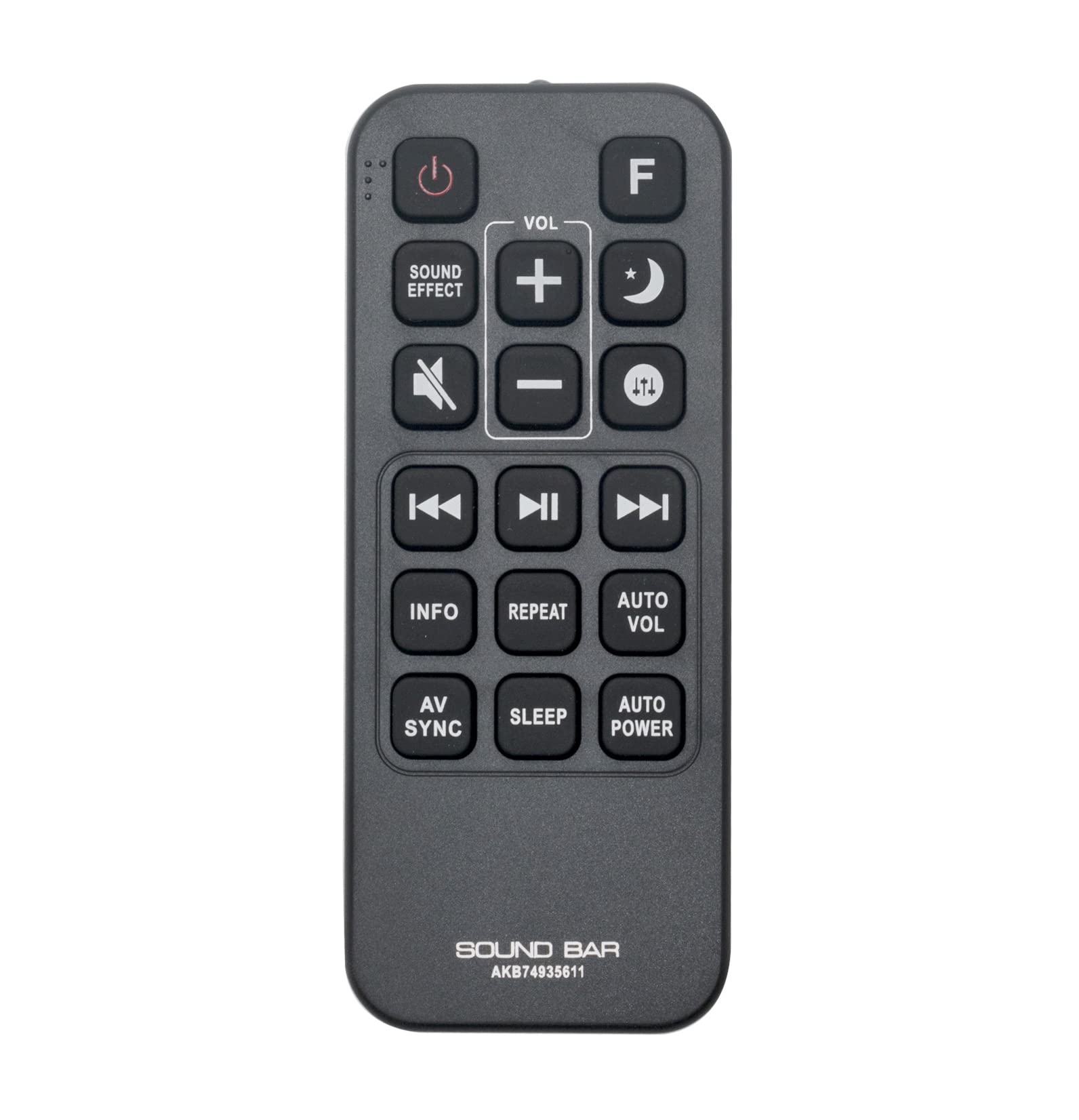 Télécommande système haut-parleur LG compatible AKB74935611 - 5