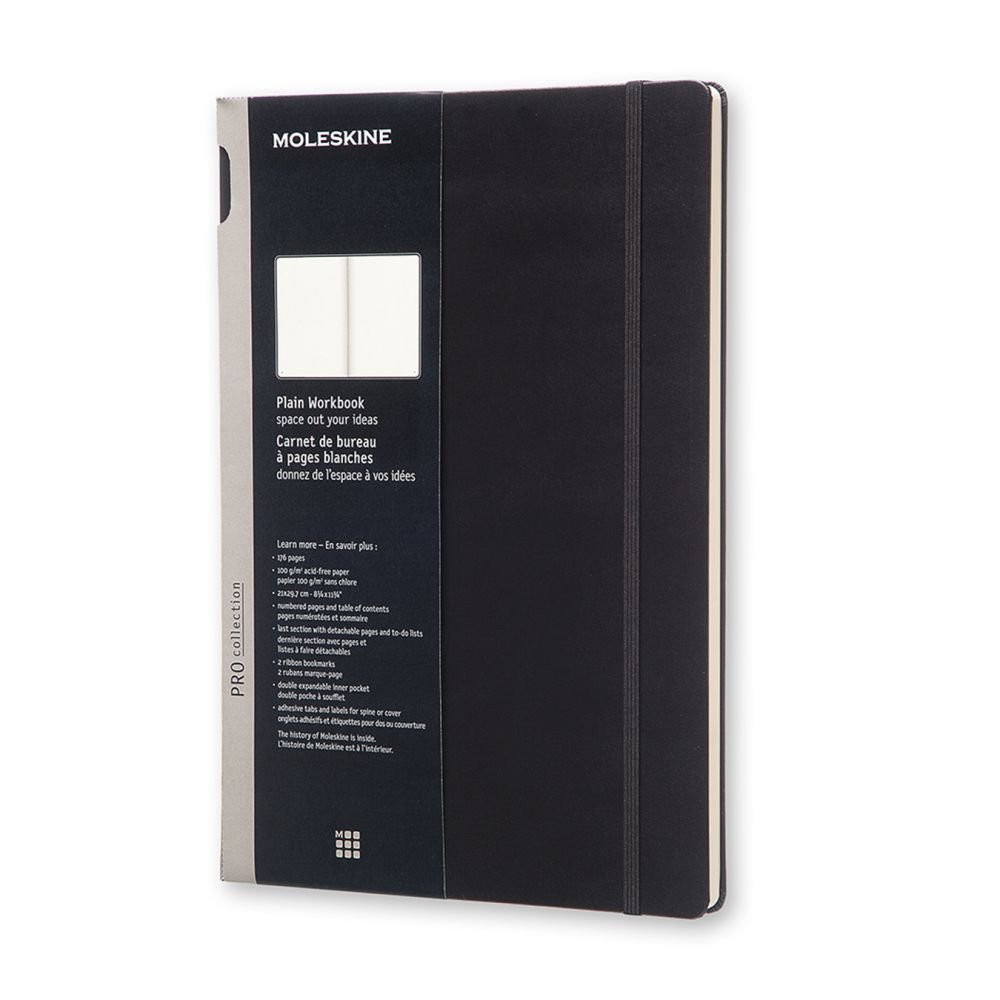Moleskine Konzeptbuch A4, Blanko, Hard Cover, Schwarz