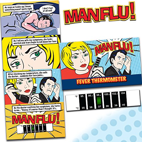 Price comparison product image MAN FLU! Forehead Thermometer - Don't leave this killer undetected