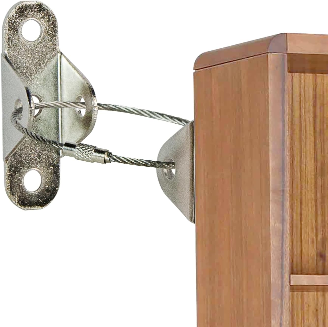 Furniture Anchors for Baby Proofing (4 Pack), Anti Tip Furniture Straps, Earthquake Straps, Keep Baby Pet Safety from Falling Furniture