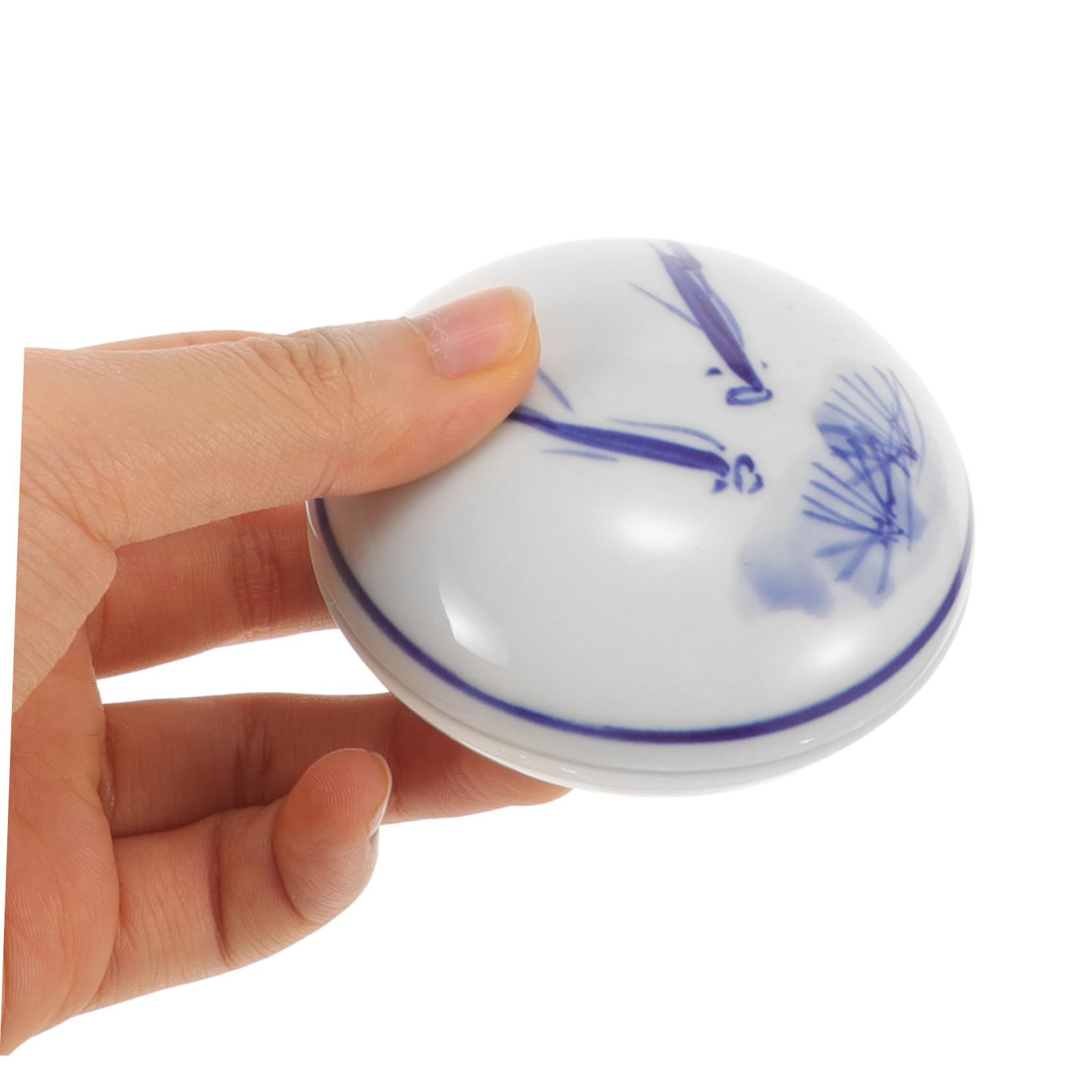 SHINEOFI 4 Stück Stempelkissen für chinesische Malerei Handabdruck Malblöcke Pastell Tinte Ink pad handarbeiten Stempelkissen für Aquarellmalerei Stempelkissen im chinesischen Stil Keramik