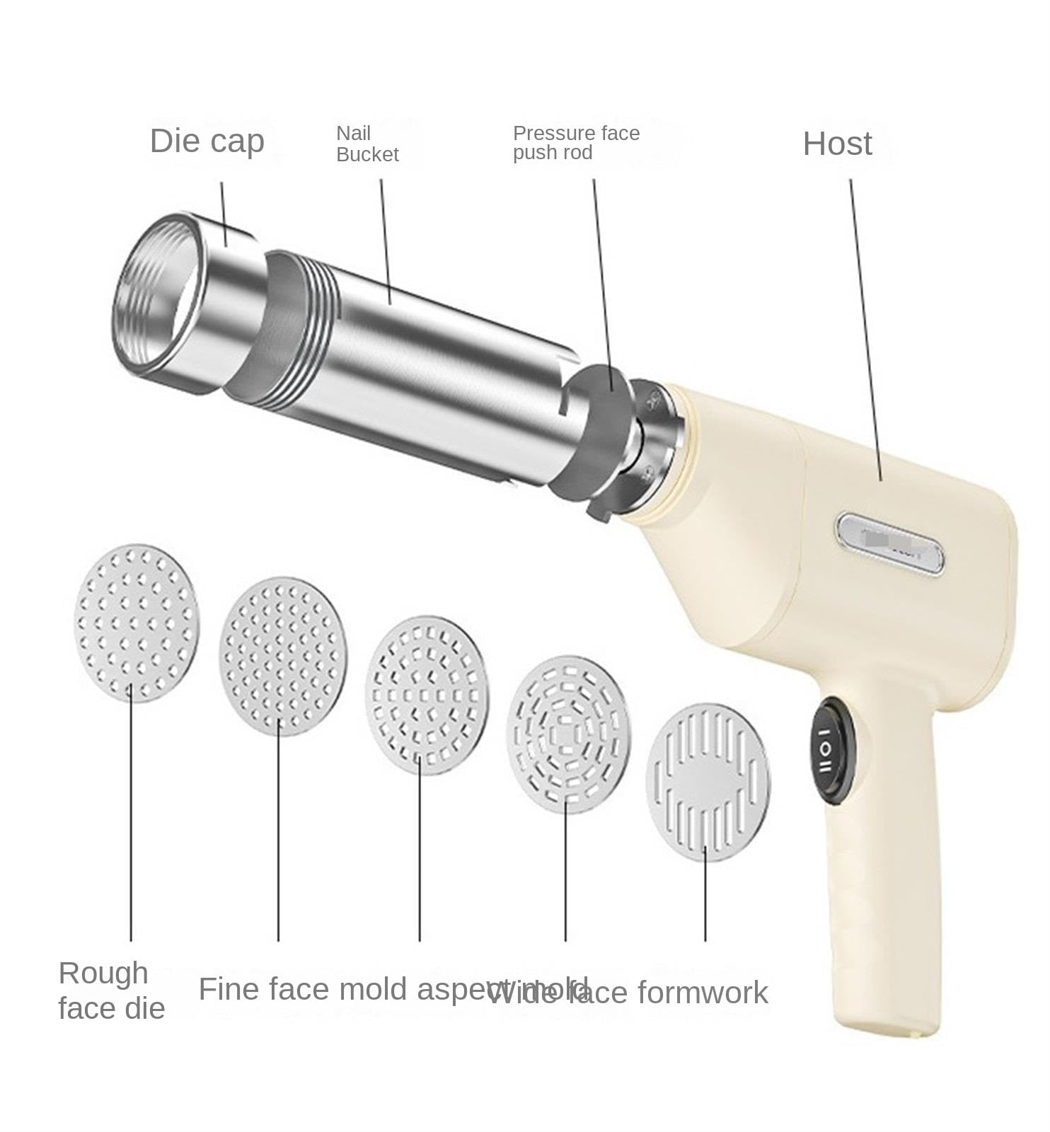 Clásica Maquina Pasta Fresca Máquina Eléctrica Para Hacer Pasta, De Portátil, Fabricante Fideos Acero Inoxidable Para El Hogar Rápida Eficiente