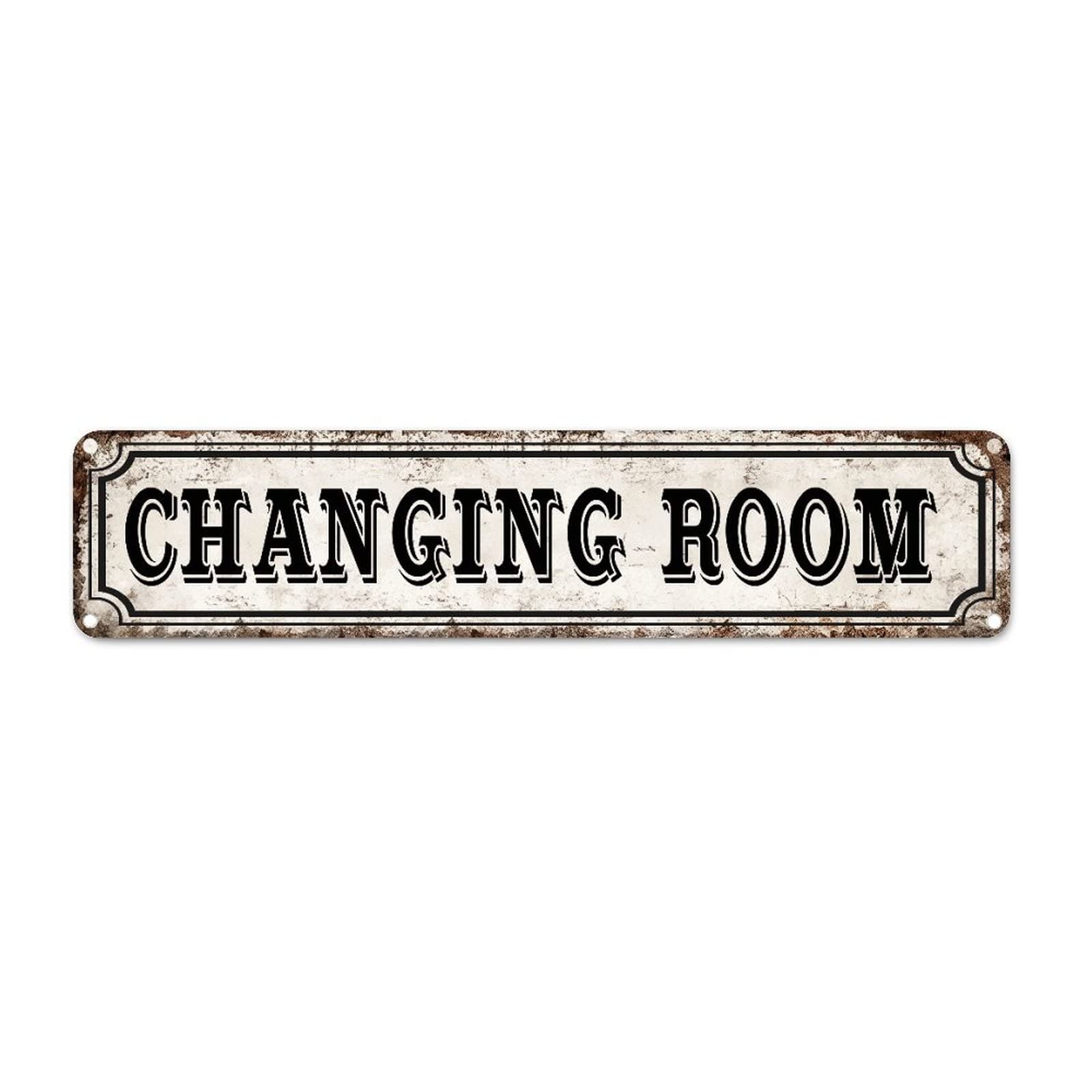Changing Room Street Signs Customized Changing Room Metal Sign Changing Room Metal Tin Sign Changing Room Owner Gift Vintage Metal Wall Art Rustic Wall Sign For Bedroom Living Room Front Porch