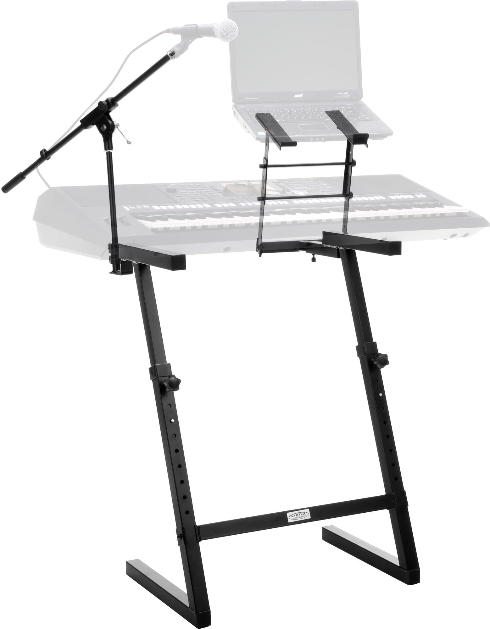 Classic Cantabile KWS-100 Supporto Tastiera Microfono e Portatile