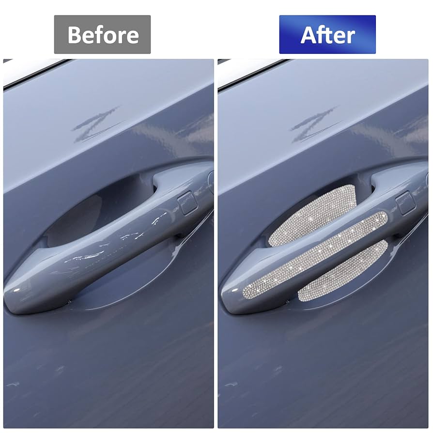 Auto Strass Türgriff Aufkleber - Bling Bling Schutz & Dekoration Für Türgriffe & Schalen