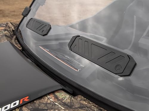 Miniatura 3 de SuperATV - Parabrisas delantero completo ventilado para Can-Am Commander 2021+  2022+ (ver ajuste), policarbonato de 14 pulgadas, revestimiento duro