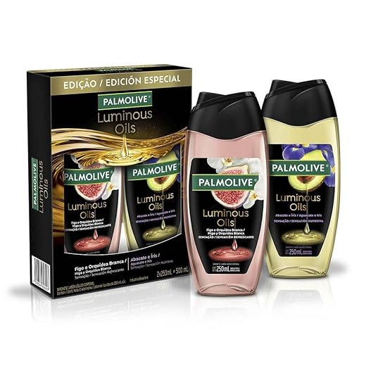 Palmolive Sabonete líquido Luminous Oils (Edição Especial) 2 unidades, 250ml