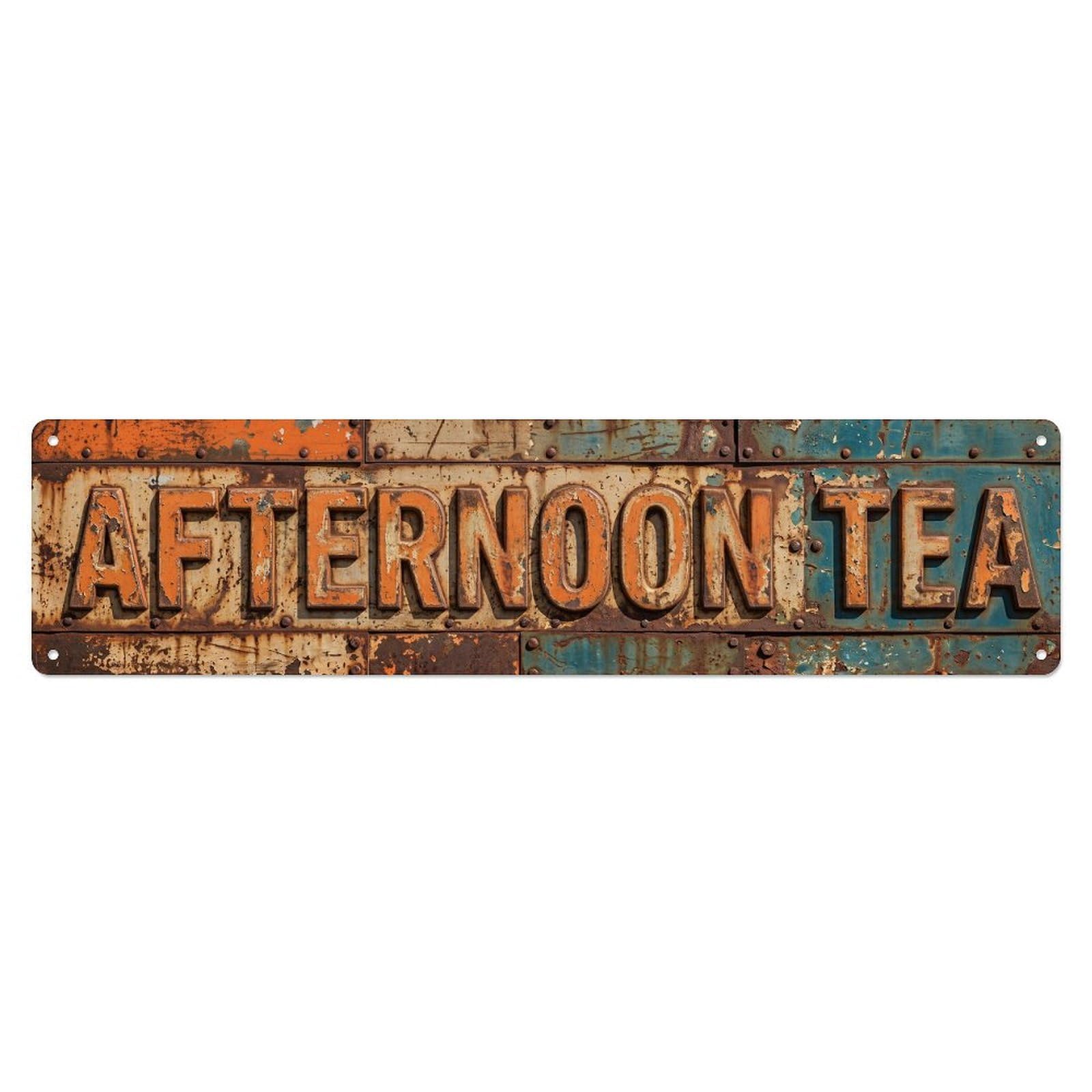 Afternoon Tea Vintage Metal Tin Sign