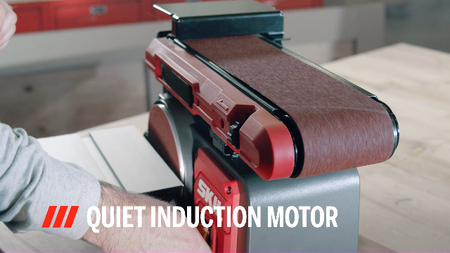 Belt Sanders For Wood Shop Fox W1676 6-Inch By 10-Inch Combination