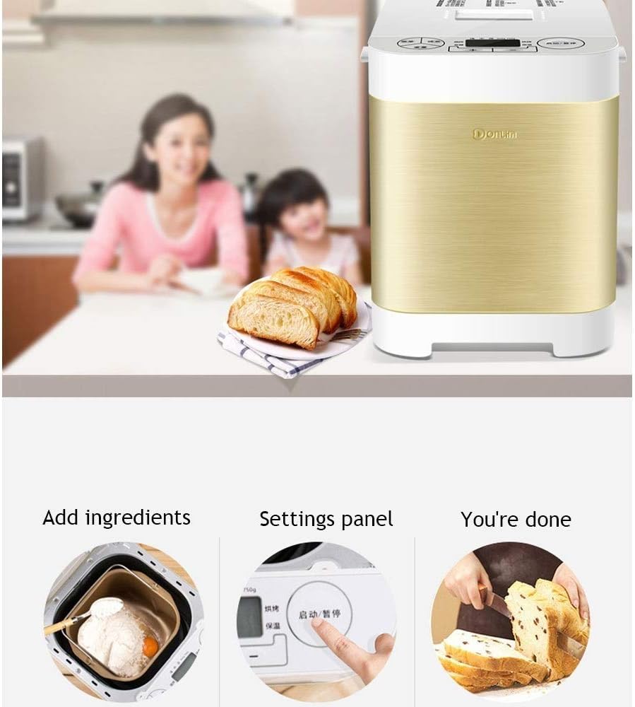 Bread Maker Machine with Automatic Yeast Dispenser