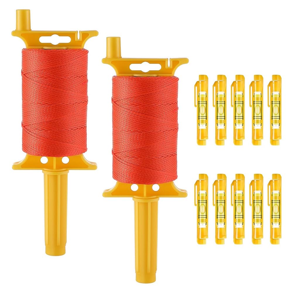 Moulinets robustes en nylon tressé 18 brins avec fil torsadé rechargeable