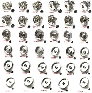 Kit D'engrenages Métalliques Pour Modèles Radiocommandés 1/5 HPI Baja - Rapport 54T/20T, 52T/22T Ou 50T/24T