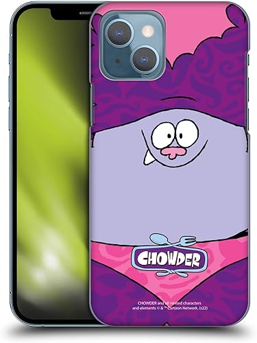 Head Case Designs Officially Licensed Chowder Animated Series Full Face Graphics Hard Back Case Compatible with Apple iPhone 13