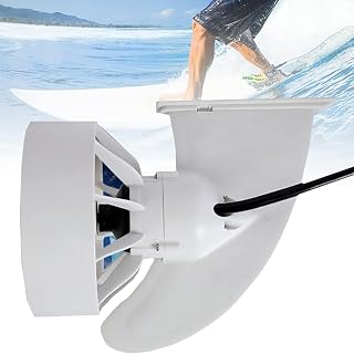 NVIVN 24V Surfboard Electric Motorized Fin, Electric Propeller Surfboard, 5 Speeds Adjustable, Speed Per Hour 6-8 Km, Paddle Board Underwater Propulsion Package