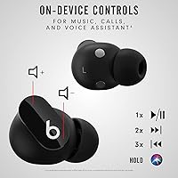 Vista 4 de Beats Studio Buds + Auriculares inalámbricos con cancelación de ruido, color negro/dorado (renovados)