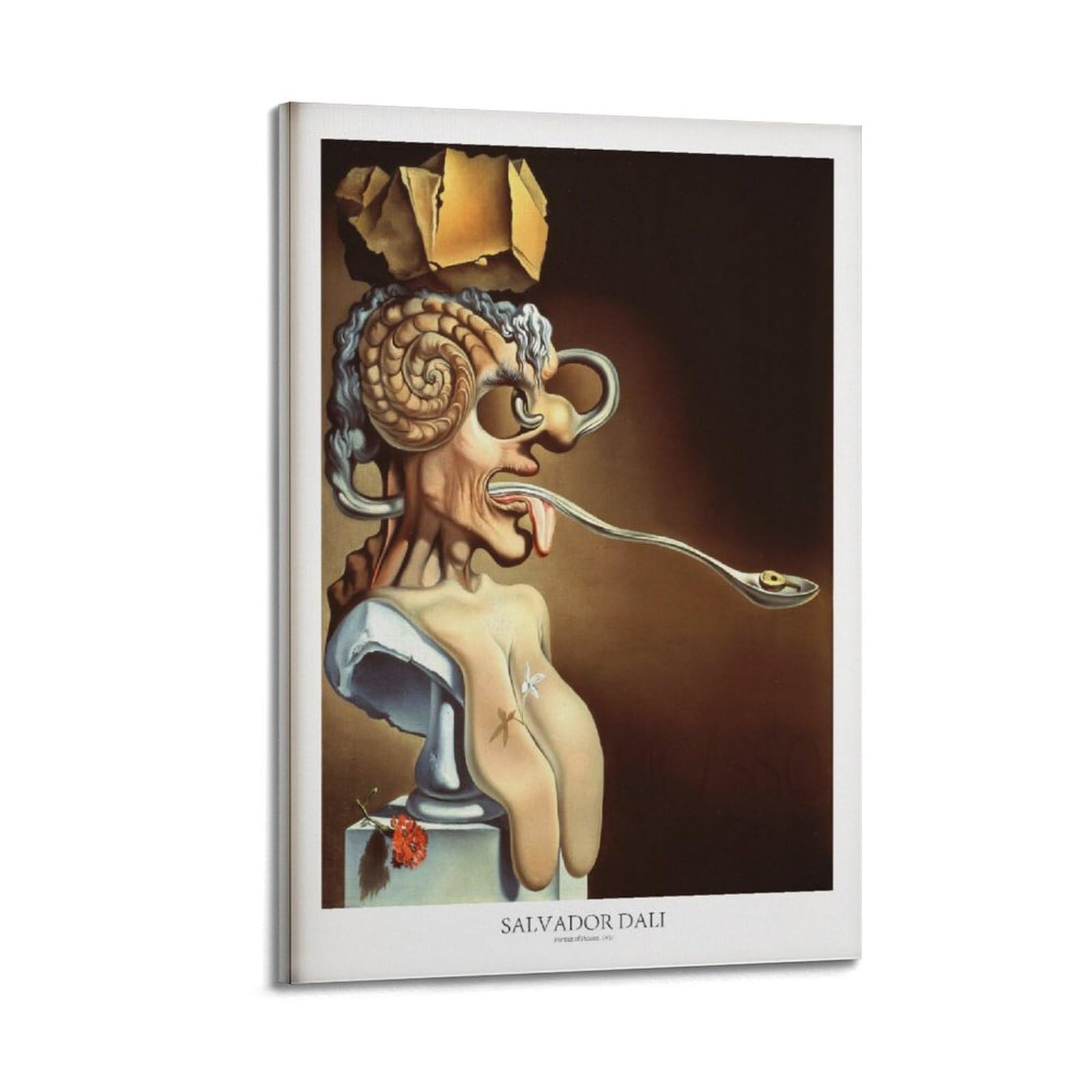 xiaoxiaoshen Salvador Dali, Portrait of Picasso Exhibition Canvas Poster Wall Art Prints Room Aesthetic Murals Bedroom And Living Decorations 20x30inch(50x75cm)