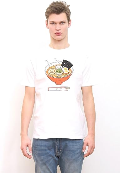 Amazon グラニフ Graniph ｔシャツ ラーメンクン ホワイト L G100 G107 Tシャツ カットソー 通販