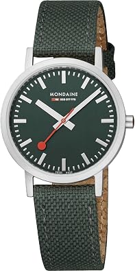 Mondaine Classic 36mm Watch | St. Steel Brushed