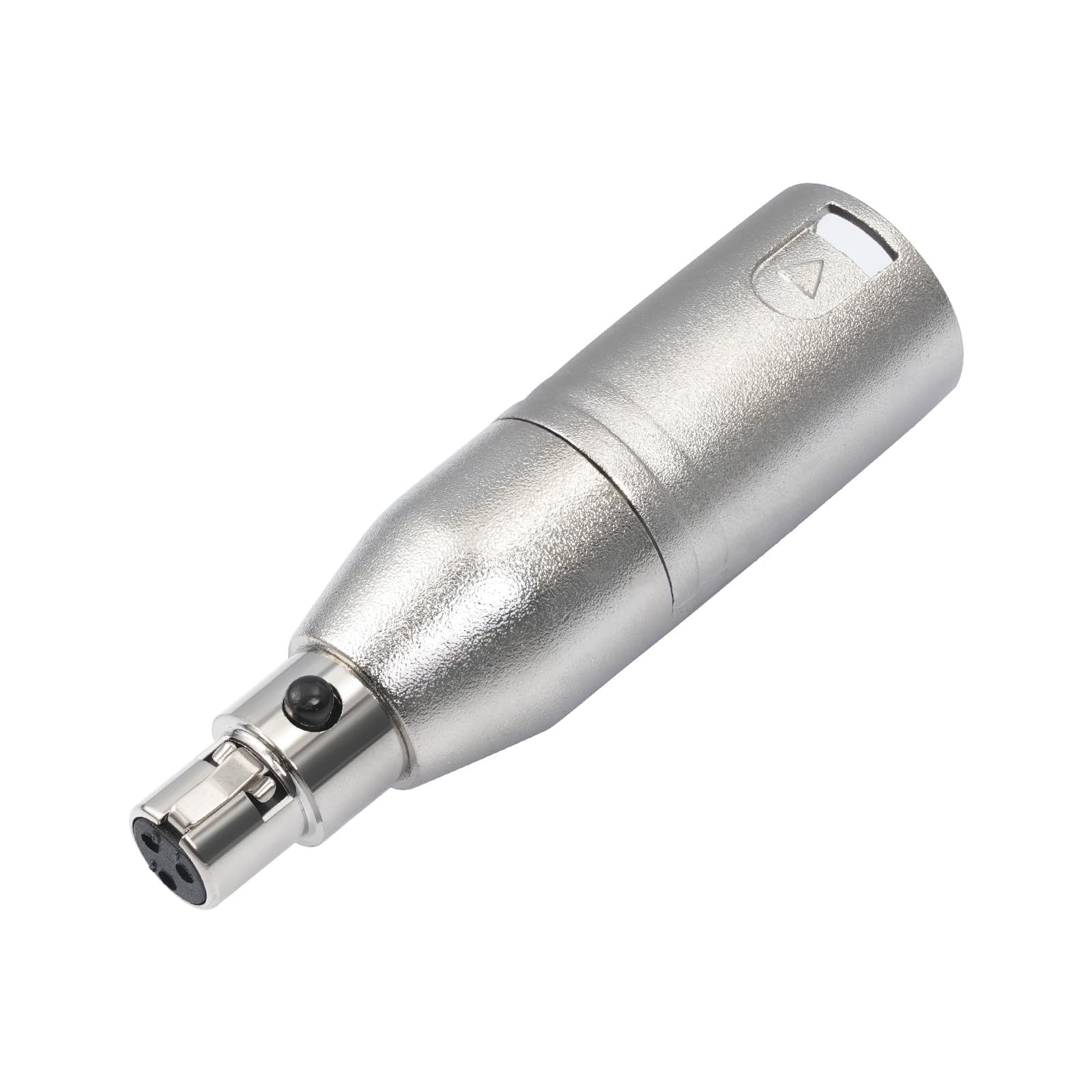 HUALEU 3pin XLR Male to 3pin mini Female Audio Adapter XLR Male Plug to Mini Female Jack Balanced Headphone Mic Connector for Headphones, Microphones,