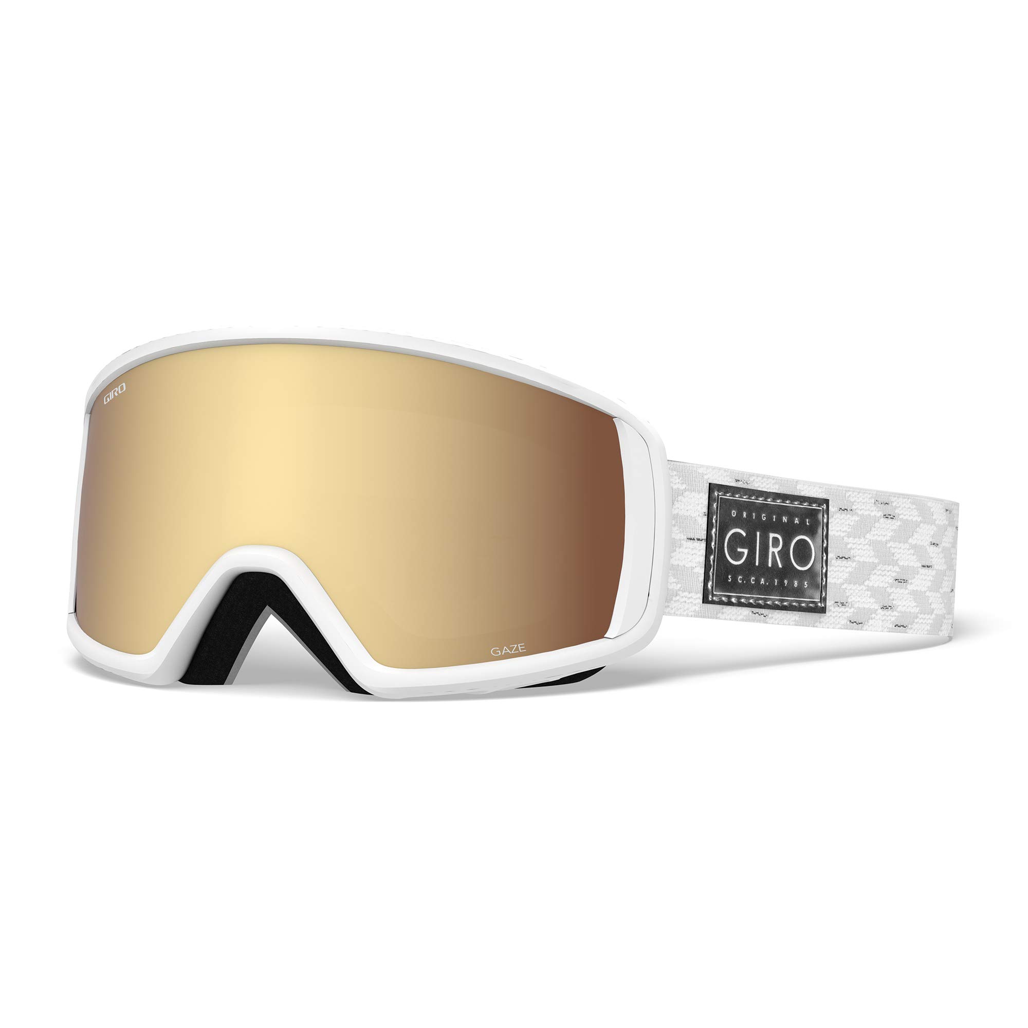 Giro Women's GAZE Ski Goggles, White Silver Shimmer, M : Sports & Outdoors