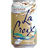 Vista 6 de LaCroix Agua con gas, coco, 12 onzas líquidas (paquete de 8)
