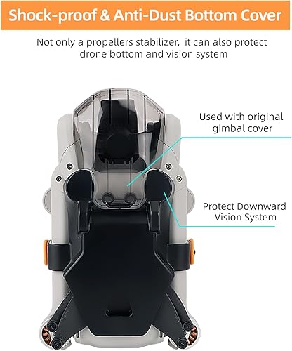 Miniatura 2 de Soporte de hélice para DJI Mini 3 Pro accesorios para DJI Mavic Mini 3 Pro naranja