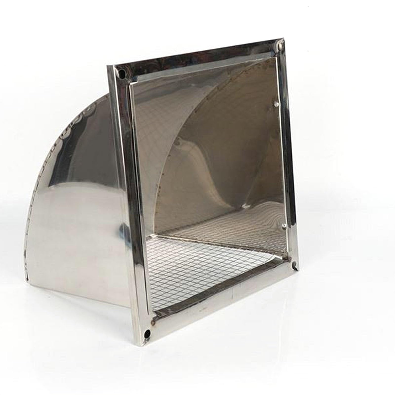 Grille d'aération murale 20 cm en acier inoxydable, l'excellence anti-rouille