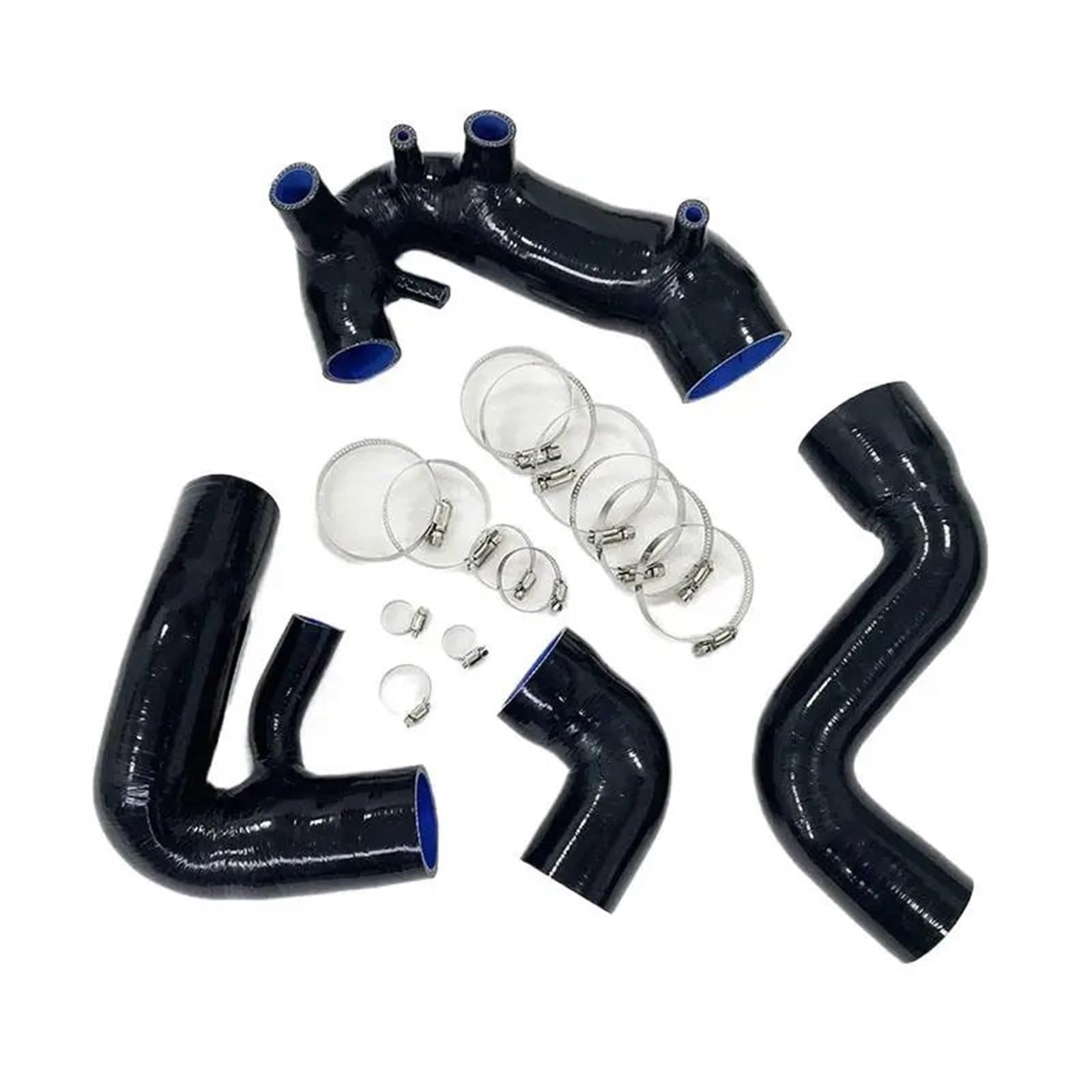 intercooler Turbo Hose Pipe Silicone Turbo Induction Air Intake Hose Pipe fit for Audi A4 Quattro Passat B6 1.8T 2001-2006 Car Air Intake Hose(K8-227-011-K Black)