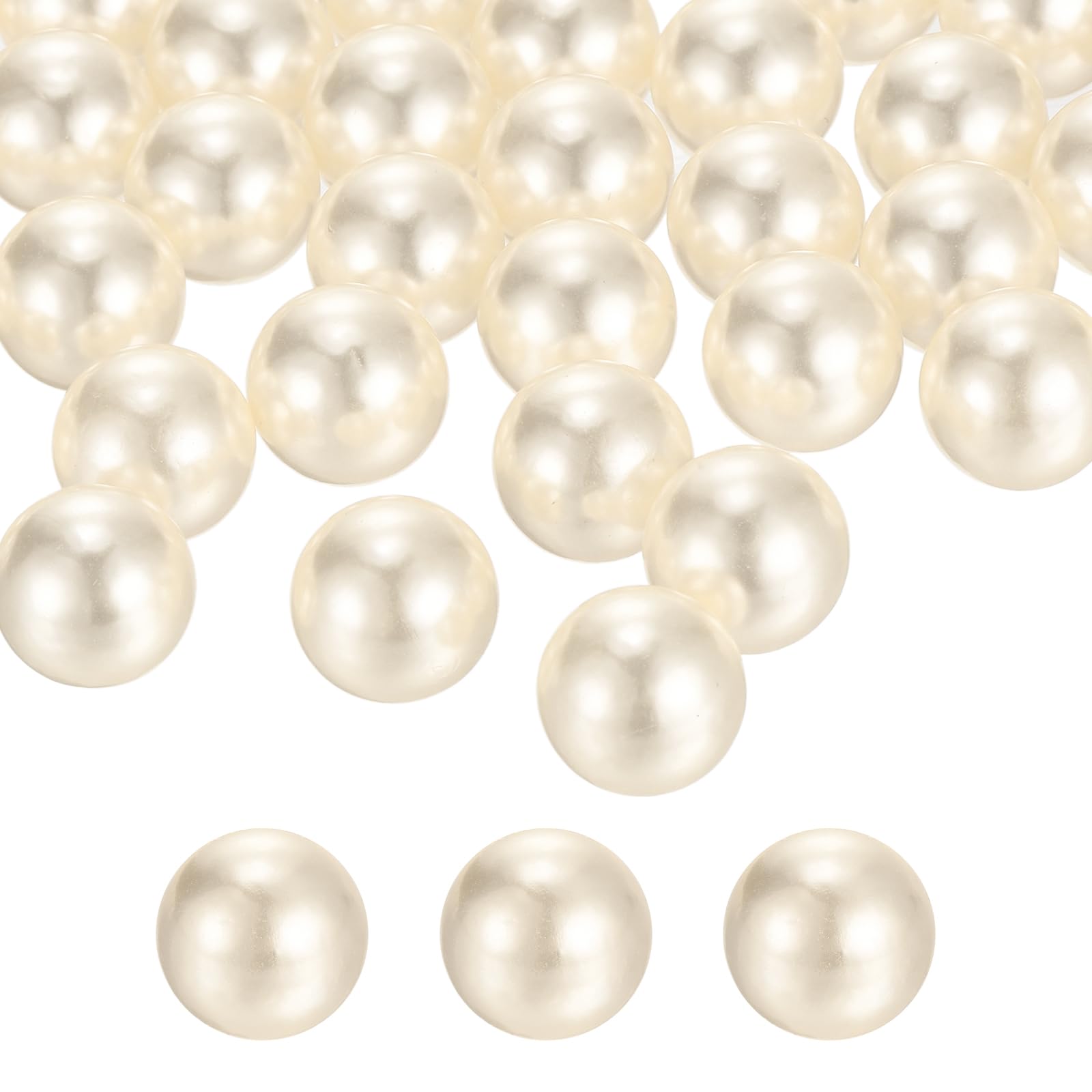 Perlas blancas para manualidades de boda y relleno de jarrones creativos