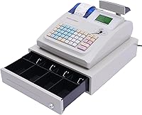 Vista 1 de Caja registradora Sistema de gestión de efectivo electrónica con cajón de efectivo, llaves y contraseñas para abrir, 7 métodos de pago