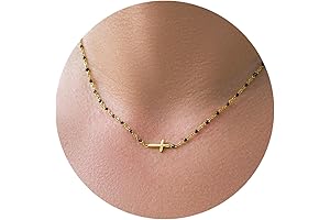 Black Choker With Cross