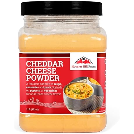 Cheddar Cheese Powder, 1LB (Pack of 1)