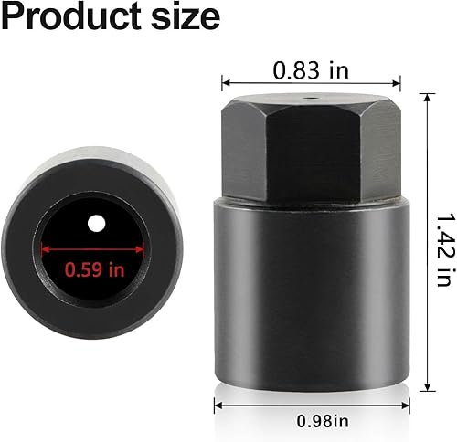 Miniatura 2 de Herramienta de extracción de tubos de inyector Common Rail compatible con Dodge Ram 2500 3500 4000 4500 5500 con motores Cummins 5.9L 6.7L