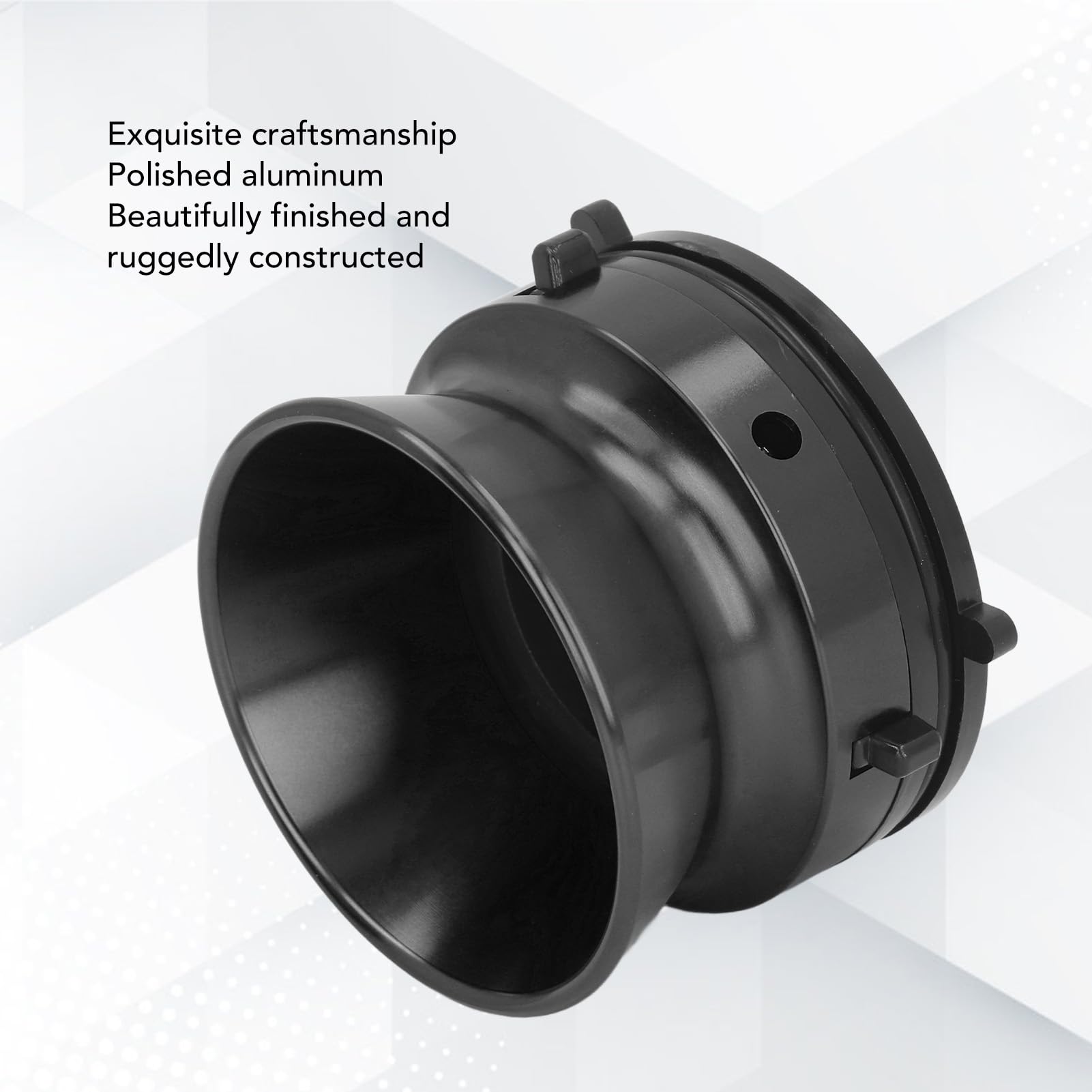 Adaptadores de cubo NAB de mtlavismo NAB Dispositivo de carga universal Premium Ideal para Studer Revox Akai TEAC y otros jugadores de carrete a jugadores de 10 pulgadas (Noir)