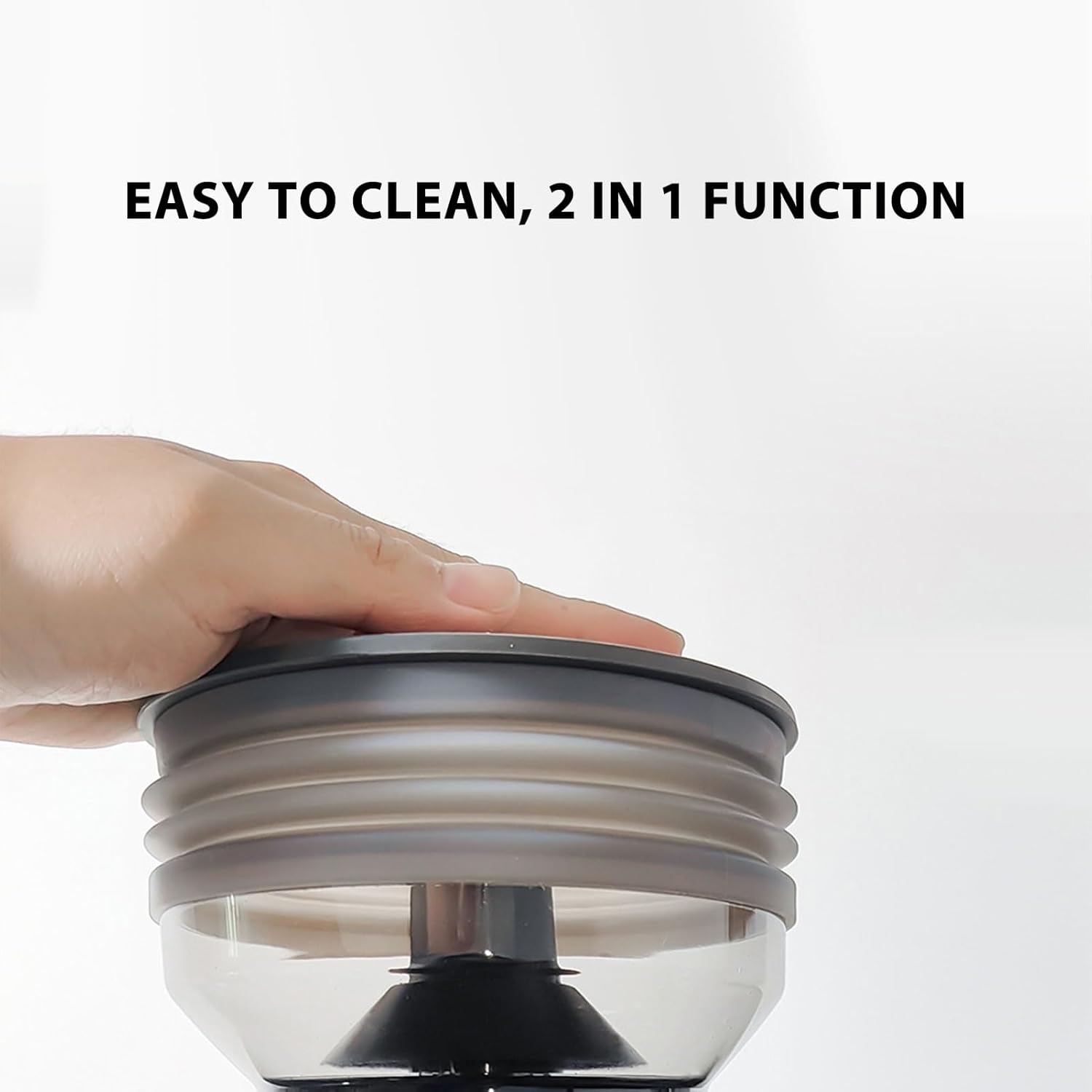Silicone Bellow Compatible with Breville 870 878 880 Food Grade Single Dose Hopper Bellow Coffee Grinder Accessories for Maintenance and Replacement