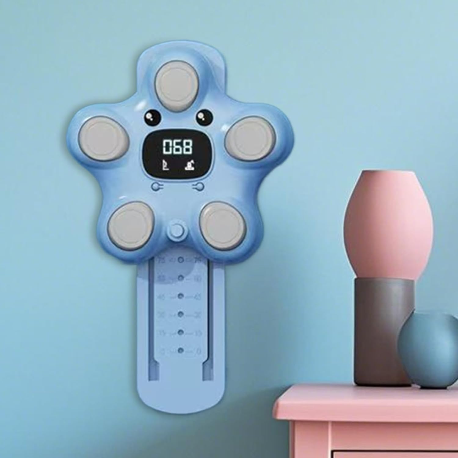 Vertical Jump Tester, Vertical Jump Measurement Tool, High Jump Counter, Touch Smart Exercise Counter Growth Chart for Indoor Fitness Kids 3 Years Old and + Workout Children Teens Parent