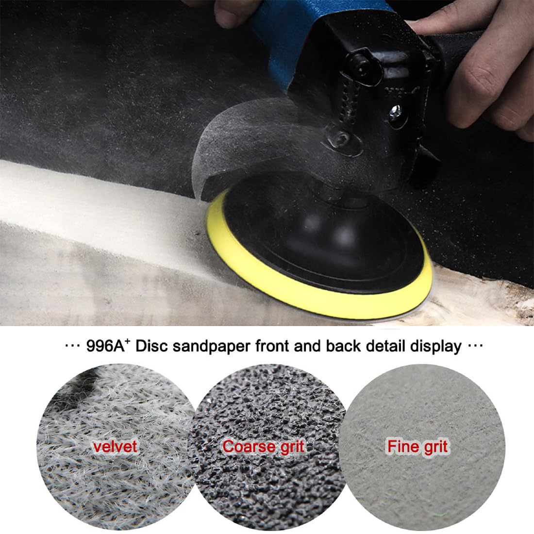 Viaky 30 Pcs 125mm Sanding Discs 3000/4000/5000/7000/10000 Grit Dry Wet