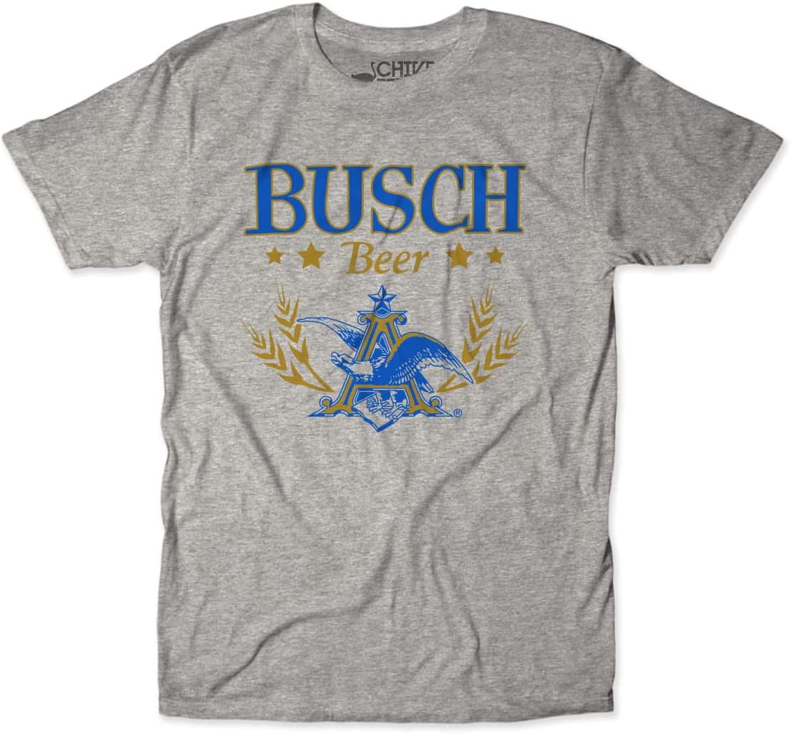 Busch Light Retro Vintage Classic Logo Unisex Beer T-Shirt