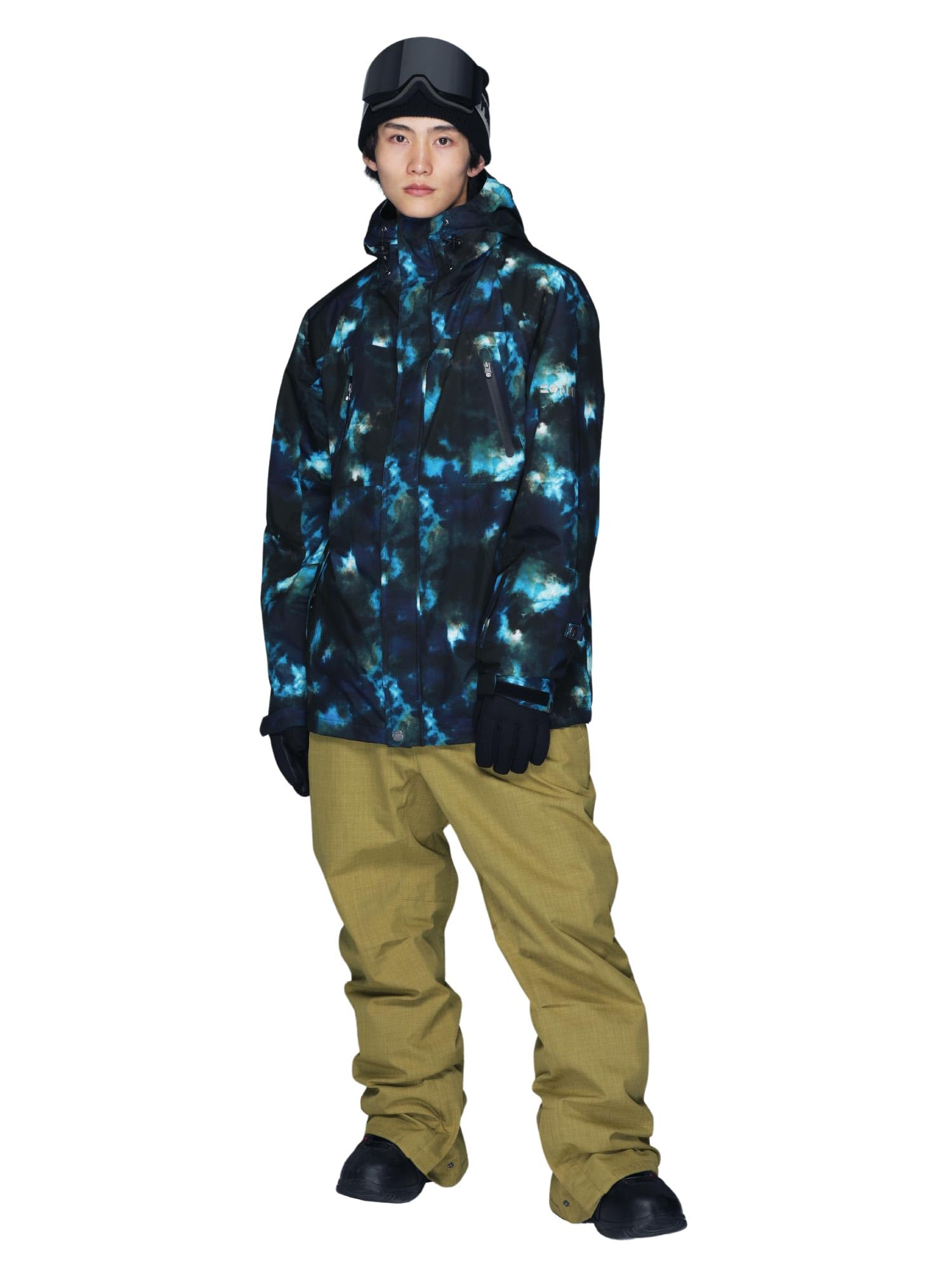 PONTAPES(ポンタぺス) スノボウェア スキーウェア 上下セット 2点セット メンズ レディース 6サイズ PSET-410