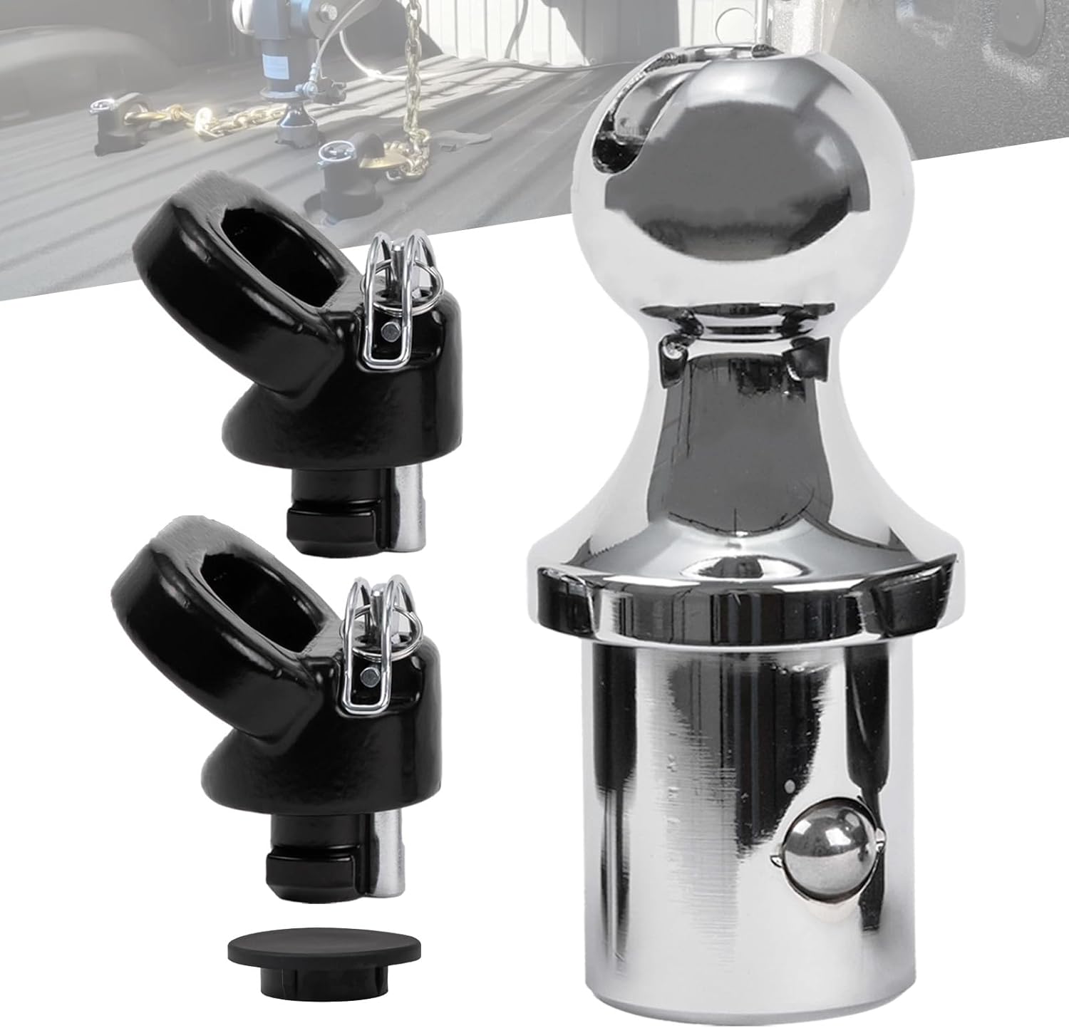 Gooseneck Hitch Kit(Replace 60618,31000 lbs),Gooseneck Ball Hitch Kit,Puck System Kit Fit for 2013-2024 Dodge Ram 2500/3500